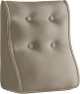 Kombinierbares ergonomisches Bettkissen Velvet-Camel